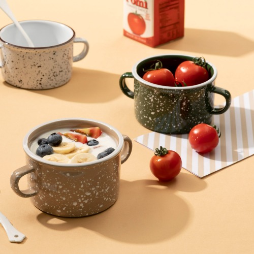 Around Cereal Mug – Deep Green