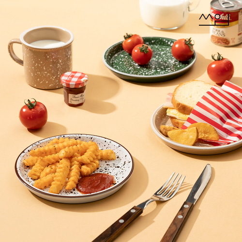 Around Plate – White