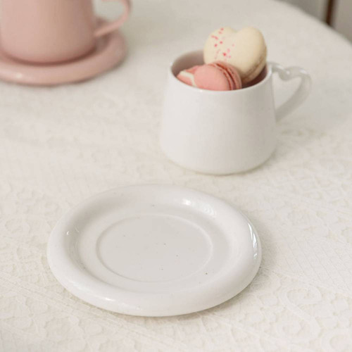 Heart Signal Cup Set – White